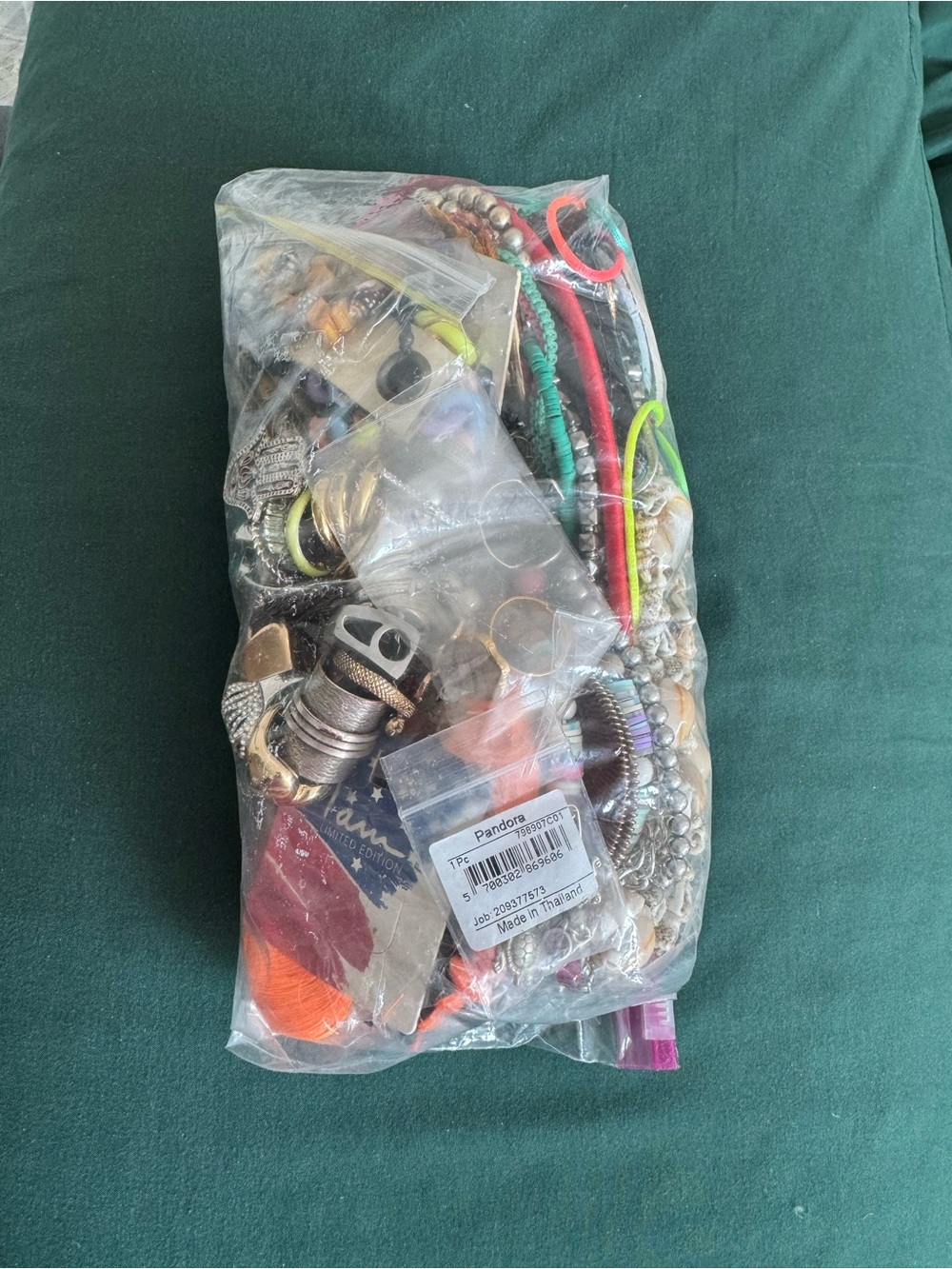 Assorted mystery accessories Mix - Beads & Charms and handmade and silvers